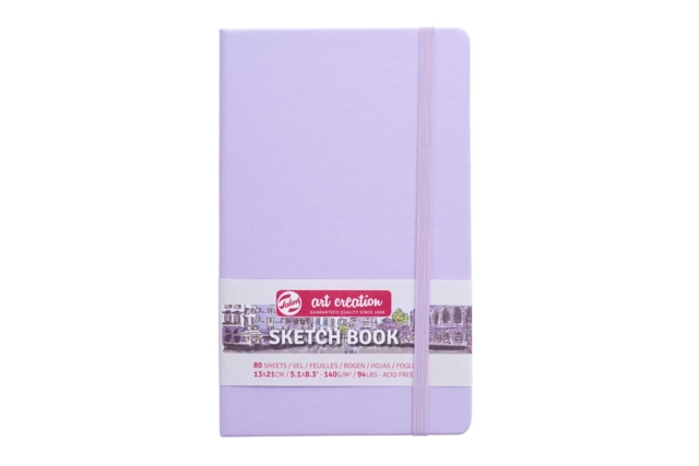 Cuaderno de Croquis 13 x 21 cm - Lila - Carnets de dessin pour les croquis, esquisses et le dessin nomade - 10doigts.fr