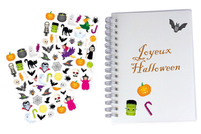 Halloween Stickers - 80 pieces - 3 - Halloween Stickers - 10doigts.com - Gommettes Halloween - 10doigts.fr