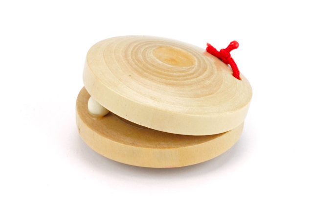 castanuelas de madera - Instruments en bois - 10doigts.fr
