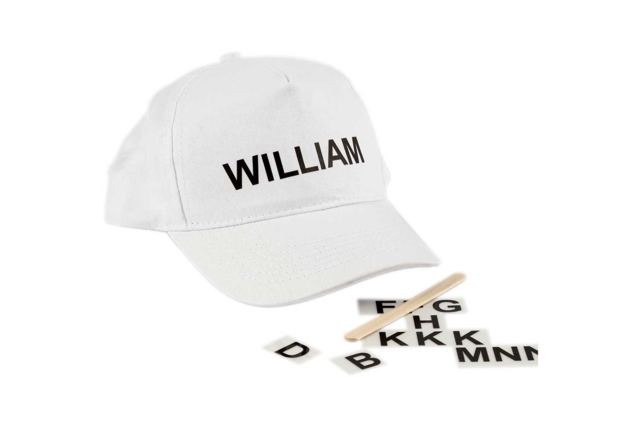 gorra de nombre - Coton, lin - Textiles - 10doigts.fr
