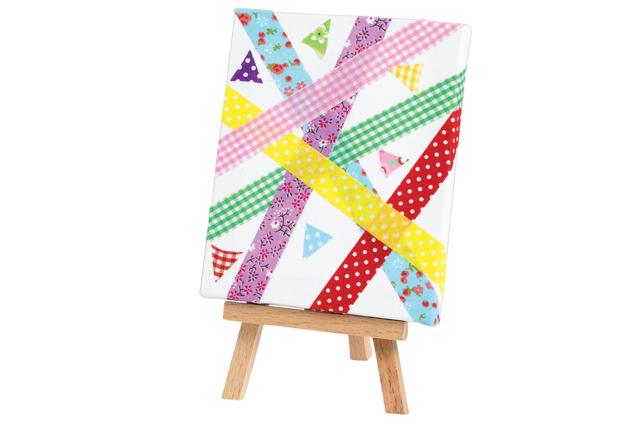 Assorted Adhesive Fabrics - 12 Rolls - 17 - Colored Adhesives and Masking Tape - 10doigts.com - Adhésifs colorés et Masking tape - 10doigts.fr