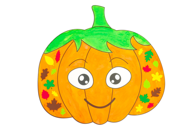 Giant Pumpkins to Decorate - 6 Pieces - 6 - Halloween Decoration Stands - 10doigts.com - Supports d'Halloween à décorer - 10doigts.fr