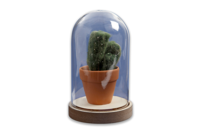 campana cactus - Objets en bois Noël - 10doigts.fr