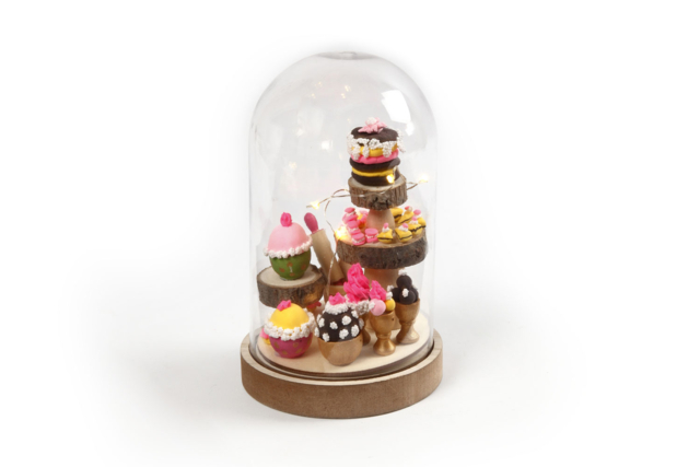campana de exhibición - Objets en bois Noël - 10doigts.fr