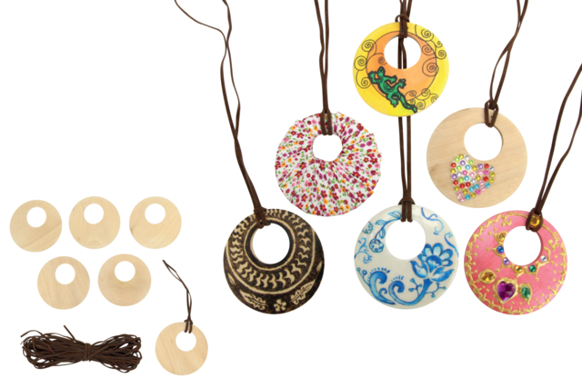 collares de madera - Colliers et chaines - 10doigts.fr