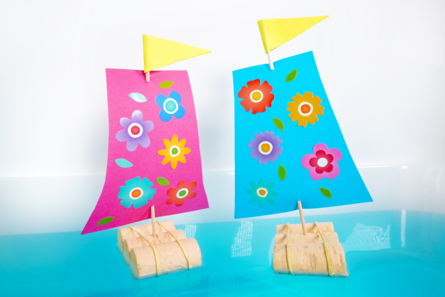 ¿Cómo hacer un bote que flote? - Accessoires en bois - 10doigts.fr