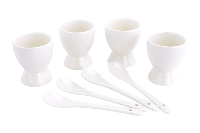 huevera de cerámica - Supports en céramique à décorer - 10doigts.fr