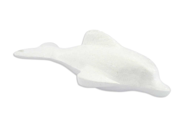 Styrofoam Dolphin 17 x 6 cm - 6 - Styrofoam Animals - 10doigts.com - Animaux en polystyrène - 10doigts.fr