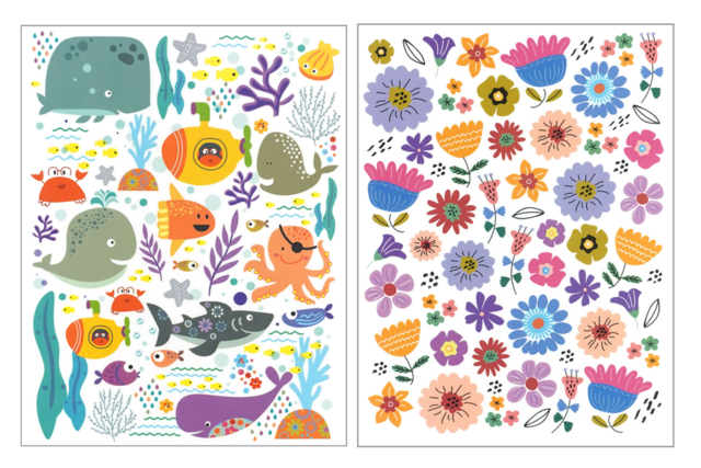 Assorted Pattern Transfers - 4 Sheets - 3 - Kids Transfers - 10doigts.com - Décalcomanies enfants et transfert - 10doigts.fr