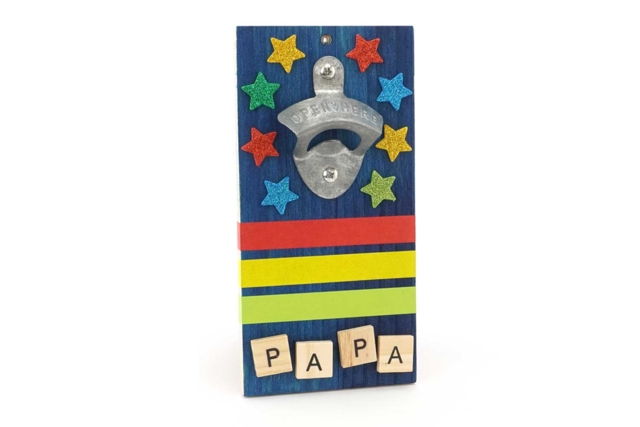 Abridor mural papa - Objets bois pour la cuisine - 10doigts.fr