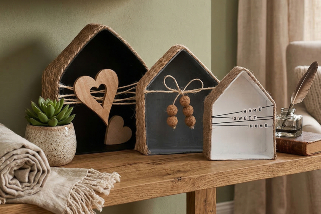 decoración casa de cartón - Décors en carton - 10doigts.fr