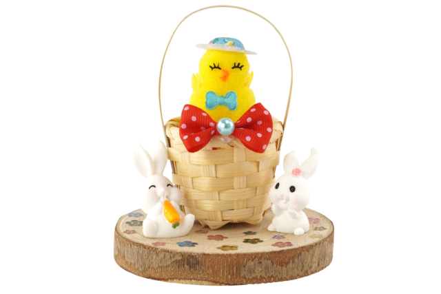 Decoración Pascua figura conejo - Accessoires décoratifs de Pâques - 10doigts.fr