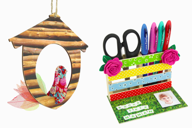 decoración papel materias - Papiers Format A4 - 10doigts.fr