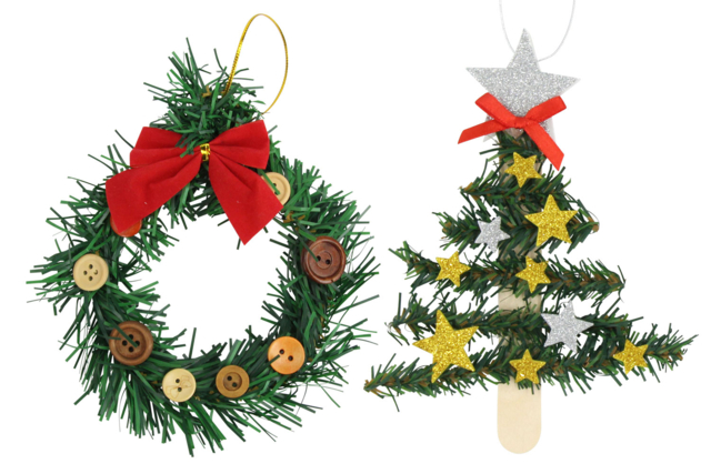 decoración árbol - Guirlandes et suspensions Noël - 10doigts.fr