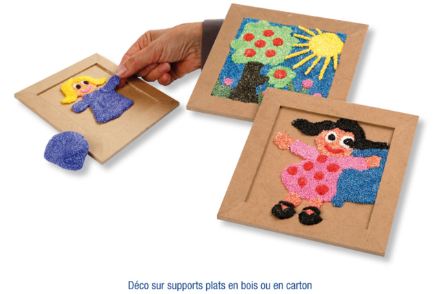 Decorar un marco en FoamClay - Pâtes à modeler autodurcissantes - 10doigts.fr
