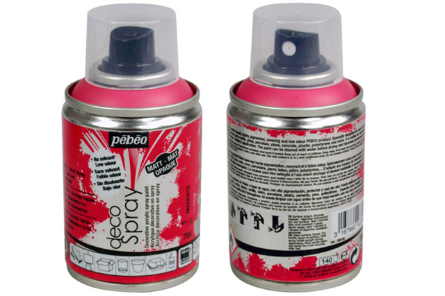 spray decorativo 100 ml - Bombe de peinture aérosol pour vos projets créatifs et DIY - 10doigts.fr