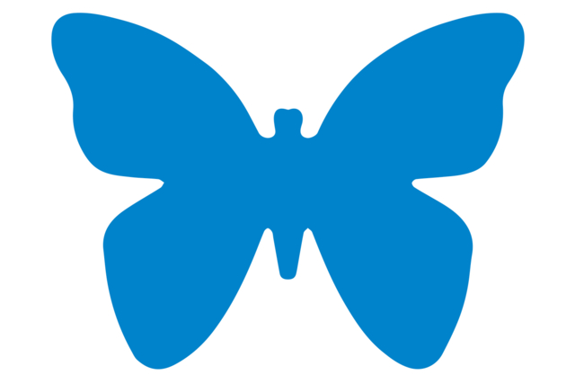 corte gigante mariposa - Perforatrices fantaisies - 10doigts.fr