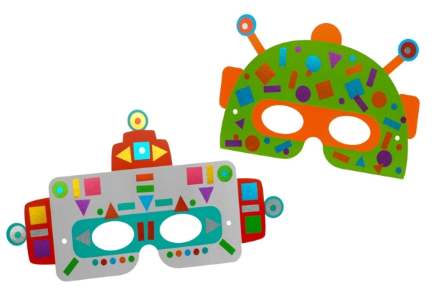 Disfraz Robot Carnaval - Masques créatifs enfants - 10doigts.fr