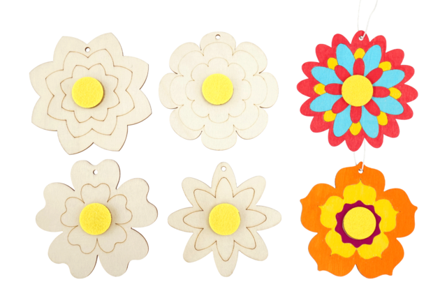 Scent Diffuser Flowers - 6 Pieces - 3 - Parent's Day Kits - 10doigts.com - Kits fête des parents - 10doigts.fr