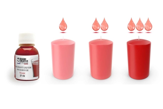 diluyente colorante para vela - Parfums et Colorants Bougies - 10doigts.fr