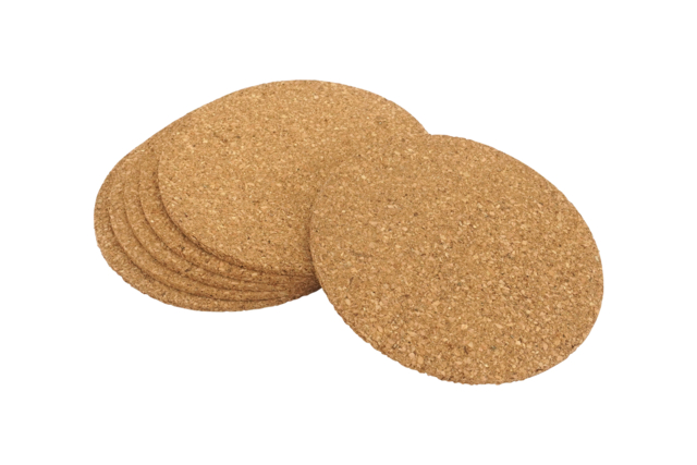 disco de corcho 10 cm - Supports en Liège - 10doigts.fr