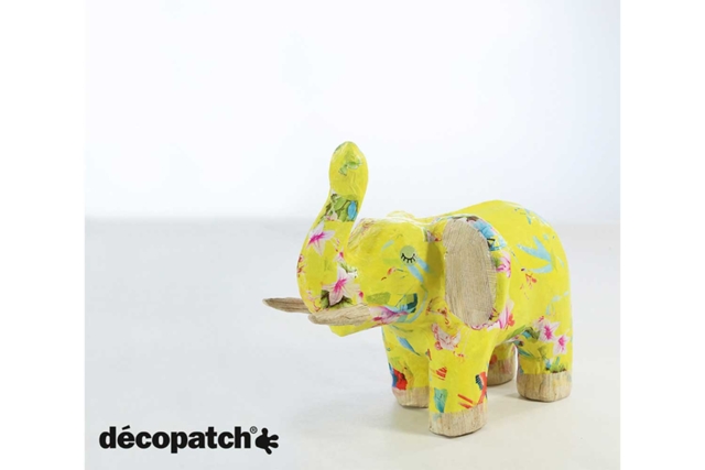 Mache Paper Elephant - 2 - Cardboard Animals - 10doigts.com - Animaux en carton - 10doigts.fr