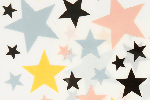 Textile Transfer – 64 Star Designs - 4 - Transfers and Iron-On Transfers - 10doigts.com - Transferts et Thermocollants - 10doigts.fr