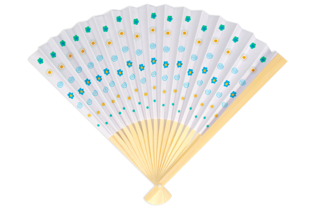 abanico para decorar - Supports en papier - 10doigts.fr