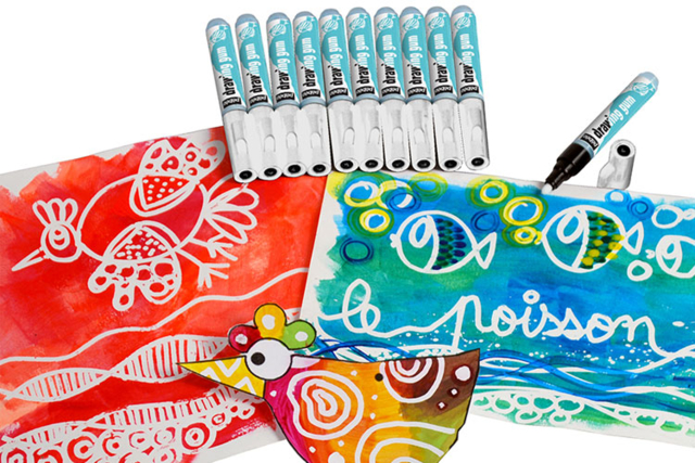 gomma para dibujar Fautres - Accessoires de peintures - 10doigts.fr