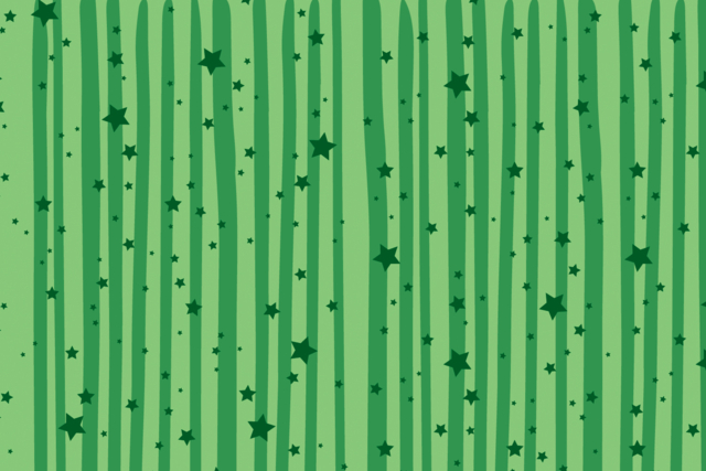 hoja estrella verde - Thème Noël - 10doigts.fr