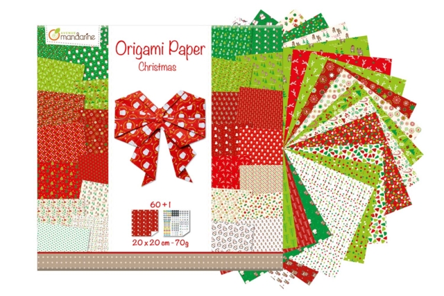 Christmas Origami Papers - 60 Sheets - 5 - Origami Papers - 10doigts.com - Papiers Origami - 10doigts.fr
