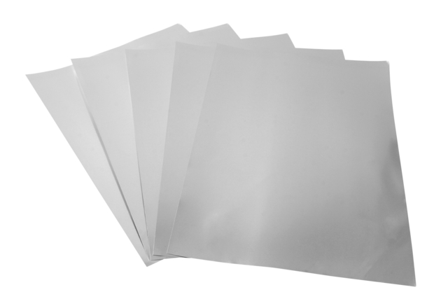 Hojas de repujar metal plateado - Métal à repousser : tout le matériel pour vos créations en relief - 10doigts.fr