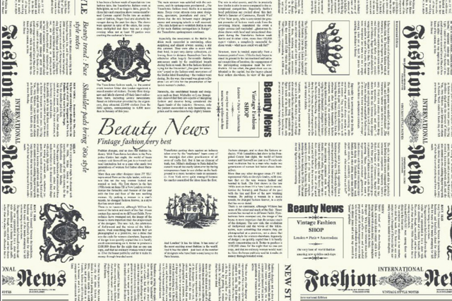 hojas de papel de periódico - Papiers Décopatch - 10doigts.fr