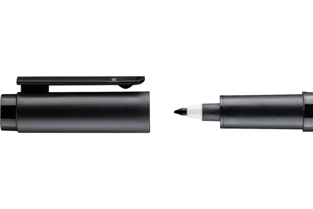 Black Fine Marker for Shrink Plastic - 3 - Fine Tip Markers - 10doigts.com - Feutres pointes fines : la précision pour le dessin et l'écriture - 10doigts.fr