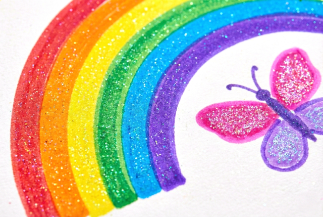 JOVI Glitter Pens - 8 Colors - 2 - Fancy Markers - 10doigts.com - Feutres fantaisie : paillettes, effets magiques et couleurs métallisées - 10doigts.fr