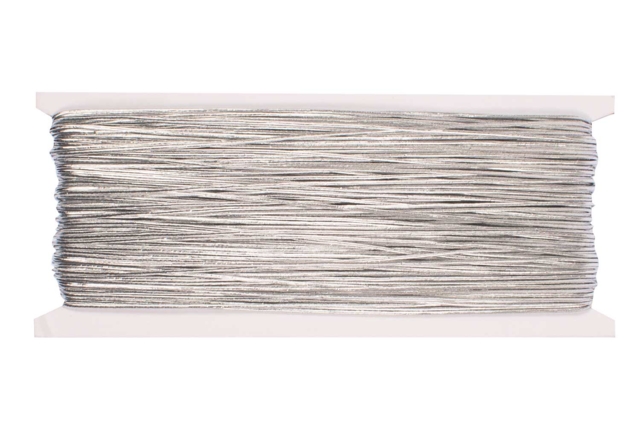Silver Elastic Thread - 50 m - 1 - Elastic Thread - 10doigts.com - Fils élastiques - 10doigts.fr
