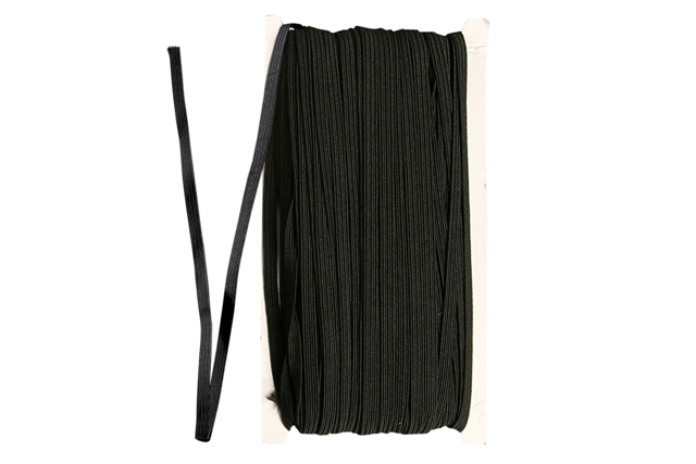 Flat Elastic Thread in White or Black - 50 m - 4 - Elastic Thread - 10doigts.com - Fils élastiques - 10doigts.fr