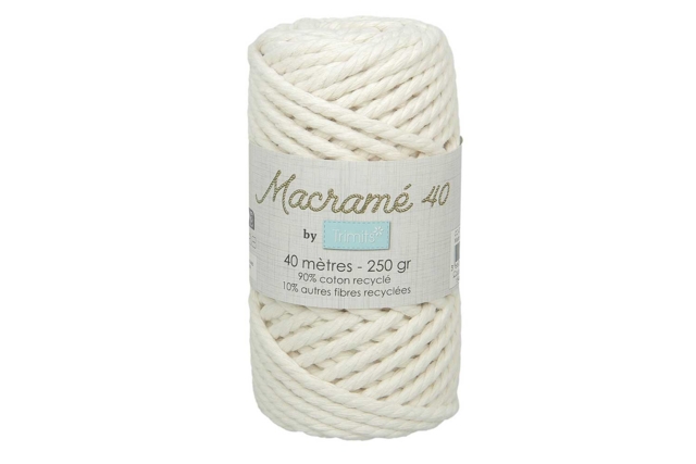Macramé Thread Ø 5 mm - 40 Meter Spool - 6 - Macramé Threads - 10doigts.com - Fils pour macramé - 10doigts.fr