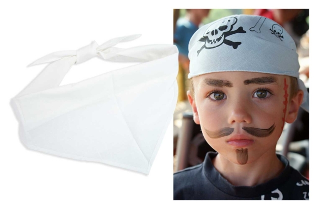 pañuelo pirata - Coton, lin - Textiles - 10doigts.fr