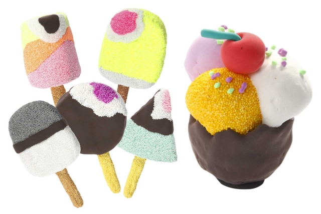 helados de foam clay - Pâtes à modeler autodurcissantes - 10doigts.fr
