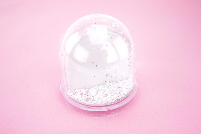 Globo de bola de nieve para decorar transparente - Boule à neige, Cloche - 10doigts.fr