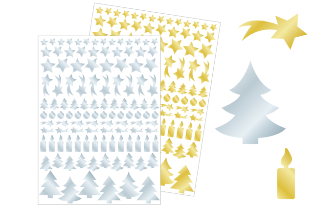 gomets de fiesta - Gommettes de Noël : autocollants et stickers créatifs pour enfants - 10doigts.fr