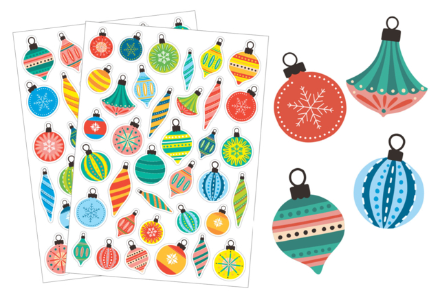 gomets navidad - Gommettes de Noël : autocollants et stickers créatifs pour enfants - 10doigts.fr