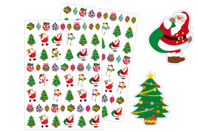 gomets navidad - Gommettes de Noël : autocollants et stickers créatifs pour enfants - 10doigts.fr
