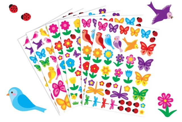 Spring Stickers - 260 stickers - 1 - Season Stickers - 10doigts.com - Gommettes saisons : des autocollants pour toute l’année - 10doigts.fr