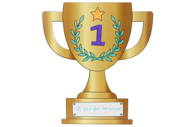 Grandes trofeos competencia - Coloriage - 10doigts.fr