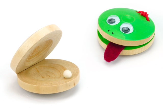 instrumento panderetas - Instruments en bois - 10doigts.fr