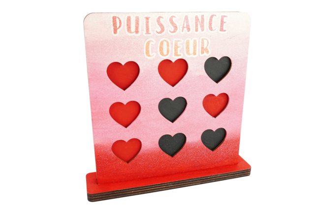 Wooden Heart Power + Tokens - 5 - Wooden Games and Toys - 10doigts.com - Jeux et Jouets en bois - 10doigts.fr