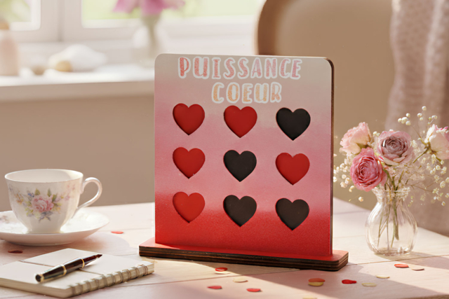 Wooden Heart Power + Tokens - 3 - Wooden Games and Toys - 10doigts.com - Jeux et Jouets en bois - 10doigts.fr
