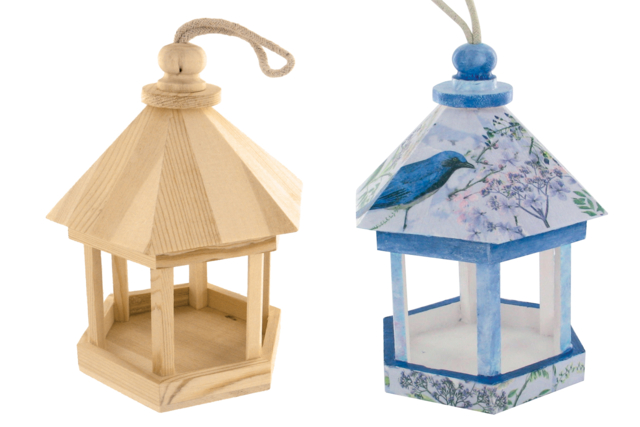kiosco de aves - Nichoirs, mangeoires en bois - 10doigts.fr